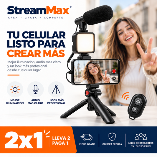 StreamMax: Kit Grabación