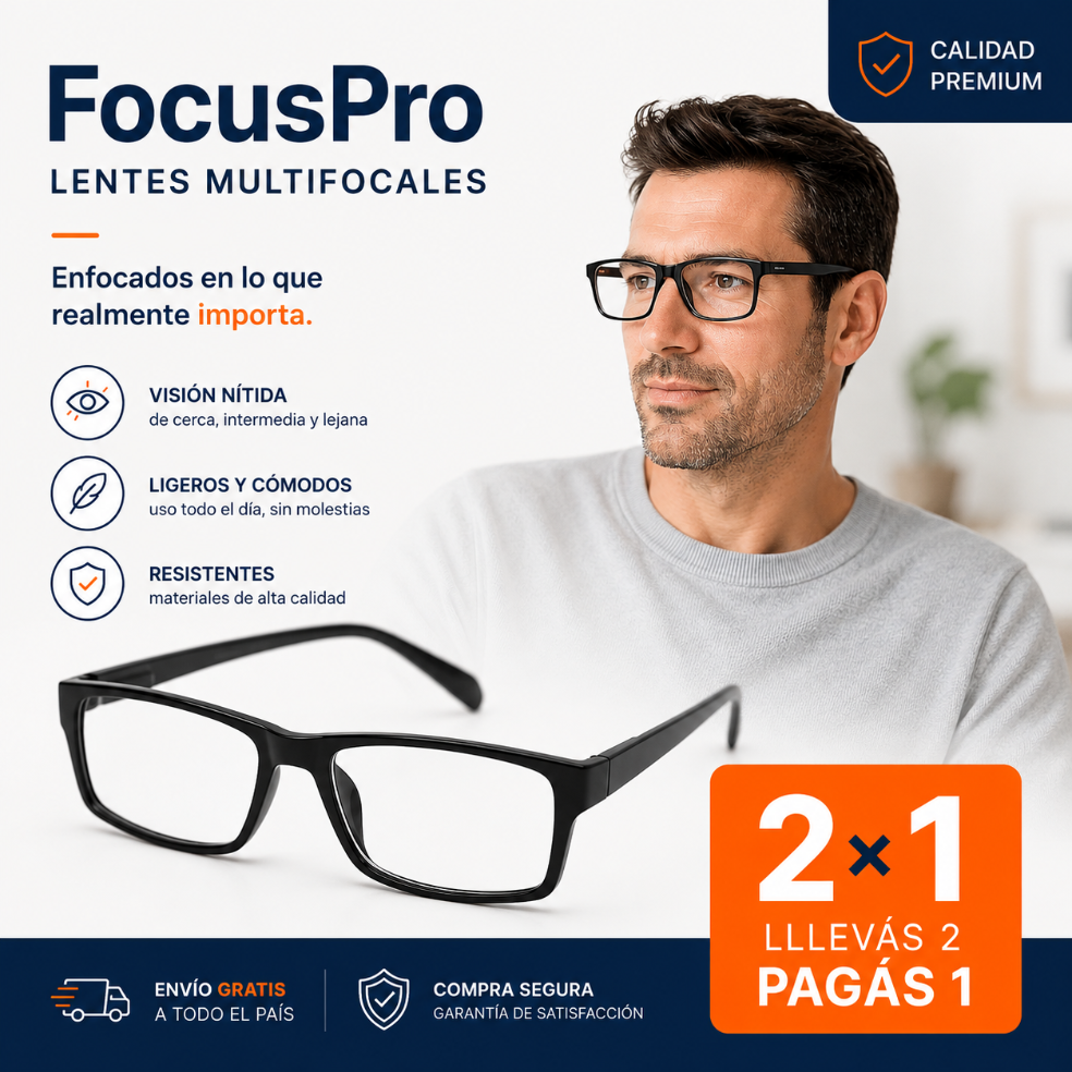FocusPro - Lentes multifocales (2x1)