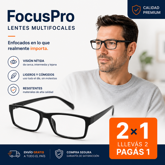 FocusPro - Lentes multifocales (2x1)