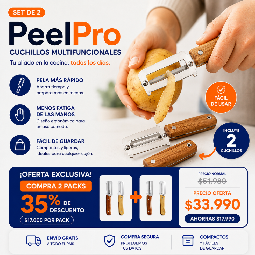 PeelPro  - Pela, Corta y Abre en Un Solo Movimiento