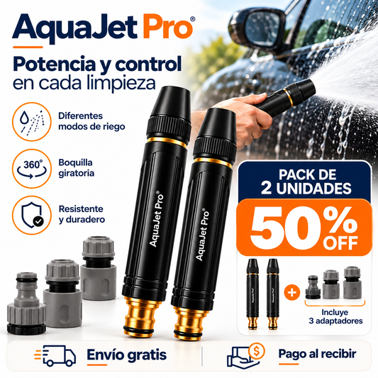 AquaJet Pro - Pack de 2 boquillas