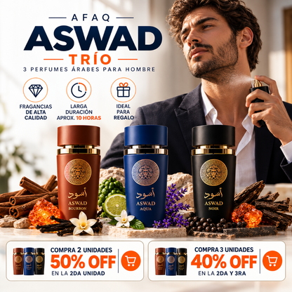 Perfumes Afaq Aswad Trío