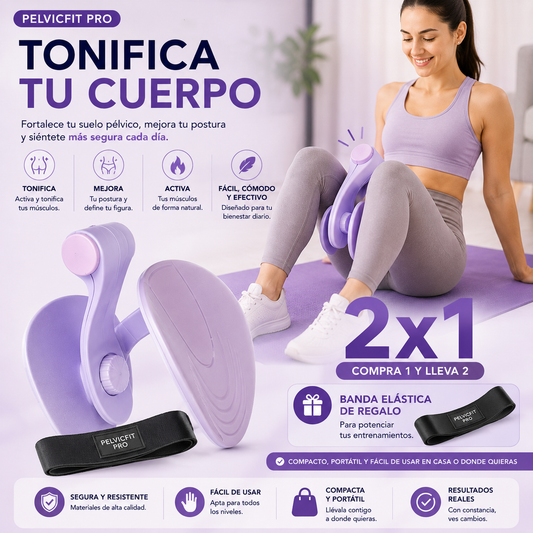 PelvicFit Pro - Tonifica muslos y suelo pélvico en casa