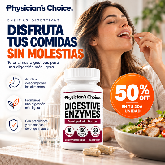 Enzimas Digestivas Physician's Choice