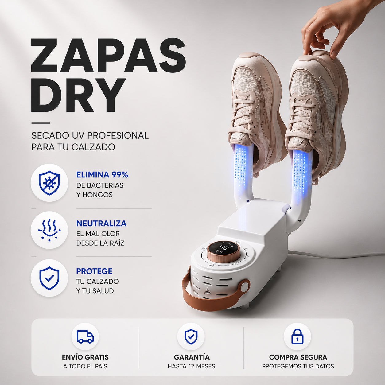 Zapas Dry: Secador de Zapatos