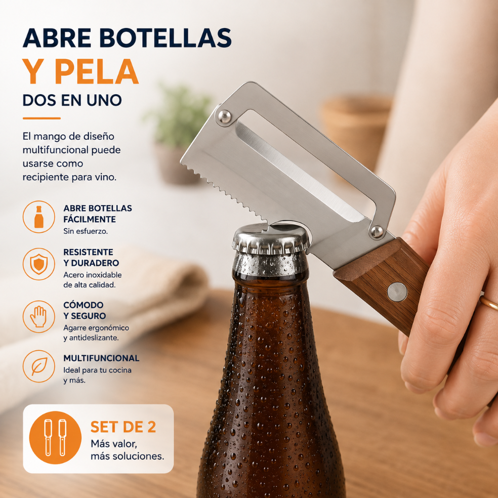 PeelPro  - Pela, Corta y Abre en Un Solo Movimiento