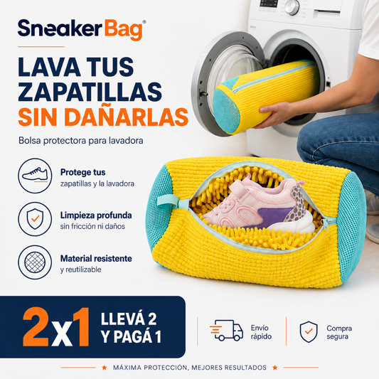 SneakerBag: 2 Bolsas lava zapatillas por el precio de 1