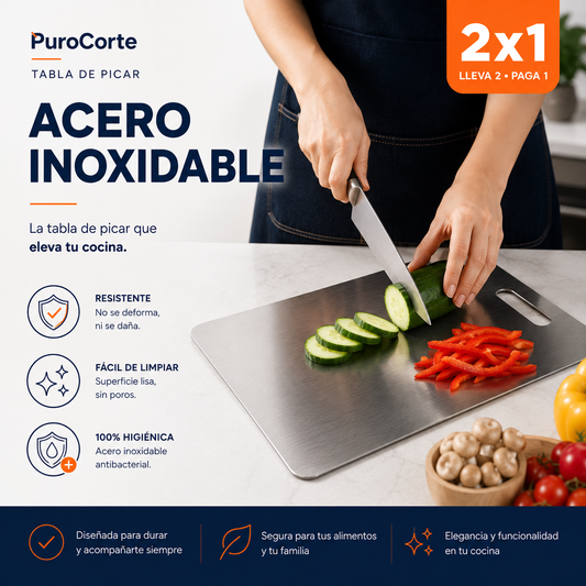 PuroCorte - Tabla de acero (OFERTA 2x1)