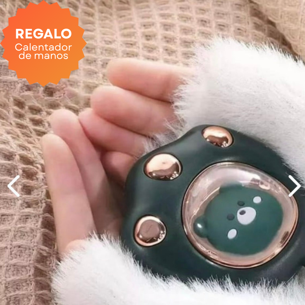 Aura Warm: Calentador de pies eléctrico + Calentador de manos Osito (DE REGALO!)