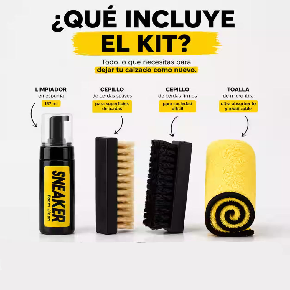 NovaSneak - Kit De Limpieza Zapatillas
