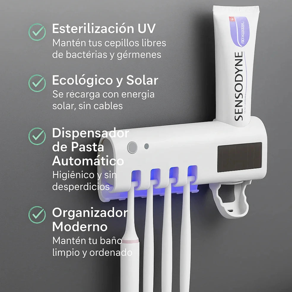 DentiClean: Soporte Esterilizador Cepillo De Dientes