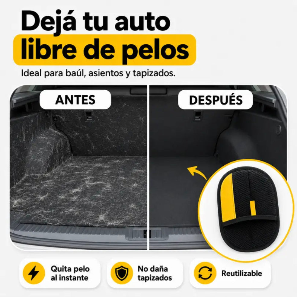 DermaPet: Guante Removedor de Pelusas (2x1)