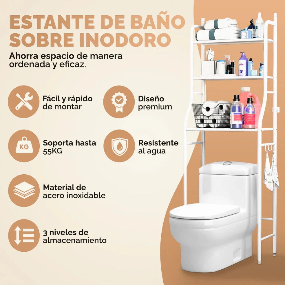 Estante Organizador de Baño
