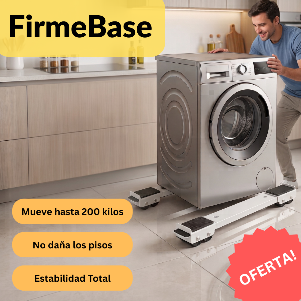FirmeBase: Soporte Móvil Muebles y Electrodomésticos