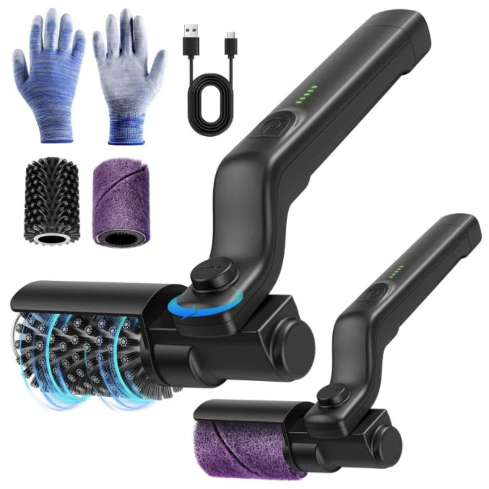 GrillZap: Kit Cepillo Parrilla + 1 par de guantes y 2 cabezales de regalo!