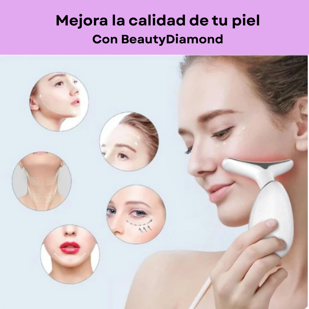 BeautyDiamond: Masajeador Facial LED